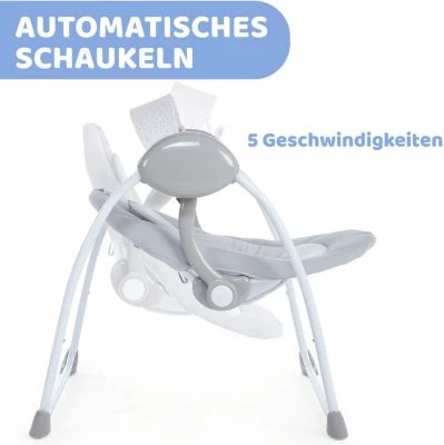 CHICCO Babyschaukel Relax & Play, Cool Grey – Bild 5