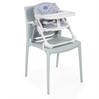 CHICCO Tischstuhlsitz Chairy - Häschen, Grau – Bild 4