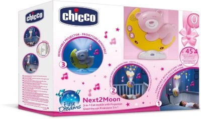 CHICCO Mobile Next2Moon, Pink – Bild 6
