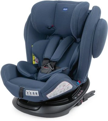 CHICCO Kindersitz Unico Plus Gr. 0/1/2/3 Gemäß ECE 44/04, Blau