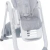 CHICCO Hochstuhl Polly 2 Start - 4 Rollen, Hellgrau