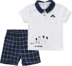 CHICCO Baby Set Poloshirt + Kurze Hose Für Jungen