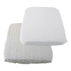 CHICCO 2er-Pack Spannbetttücher Next2Me Air & Next2Me Magic