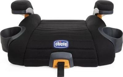 CHICCO Sitzerhöhung Gofit Plus Mit Latch System Und Becherhaltern, Schwarz