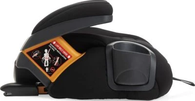 CHICCO Sitzerhöhung Gofit Plus Mit Latch System Und Becherhaltern, Schwarz – Bild 3