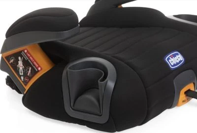 CHICCO Sitzerhöhung Gofit Plus Mit Latch System Und Becherhaltern, Schwarz – Bild 5