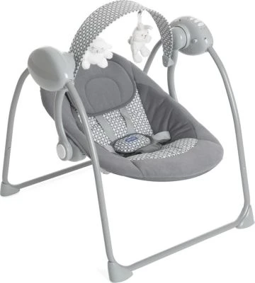 CHICCO Babyschaukel - Relax & Play, Elektrisch, Dunkelgrau – Bild 2