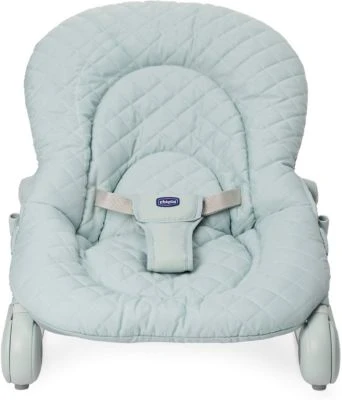 CHICCO Babywippe Hoopla Mit Abnehmbarem "Slide Line" - Spielbogen Inkl. Spielfiguren, Fix- Und Schaukelposition, Neuer Sitzverkleinerer, Blau/grün – Bild 3