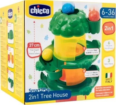 CHICCO 2 In 1 Stapelturm In Form Eines Baumes