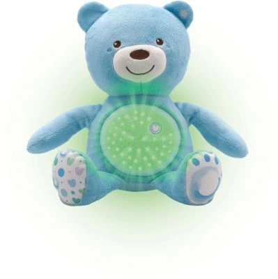 CHICCO Nachtlicht Mit Musik Baby Bär, Blau – Bild 5